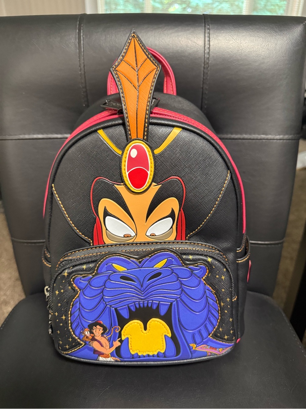 Loungefly Disney Aladdin Jafar Villains Scene Mini Backpack
